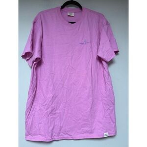 Simply Southern Pink God Is Light Anchor Lighthouse Graphic T-Shirt Mens Large